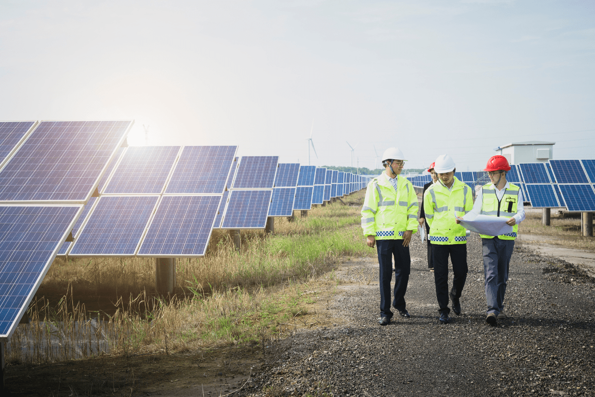 Sustainable solar panels for the telecoms industry