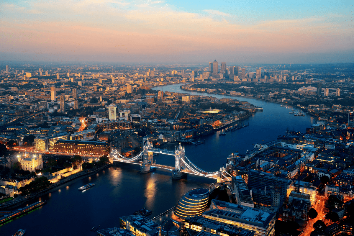 London skyline
