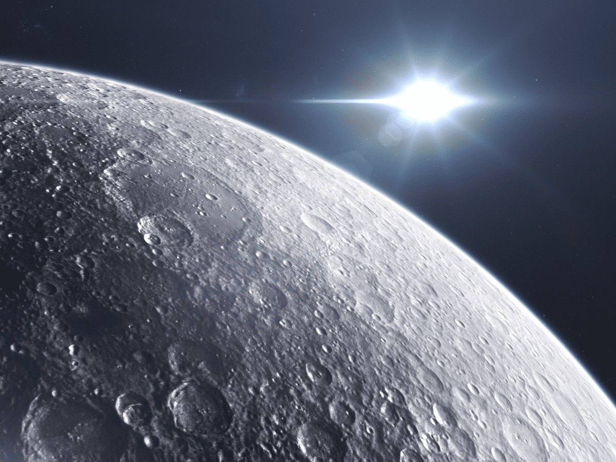 The moon